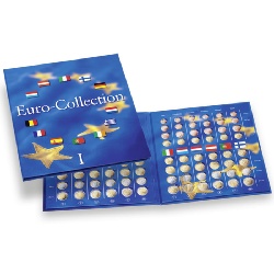 lbum de moedas Presso Coleco de Euros - Volume I