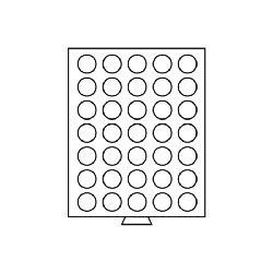 Tabuleiros MB 35 moedas 32.5 mm