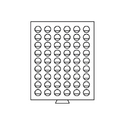 Tabuleiros MB 54 moedas 27mm